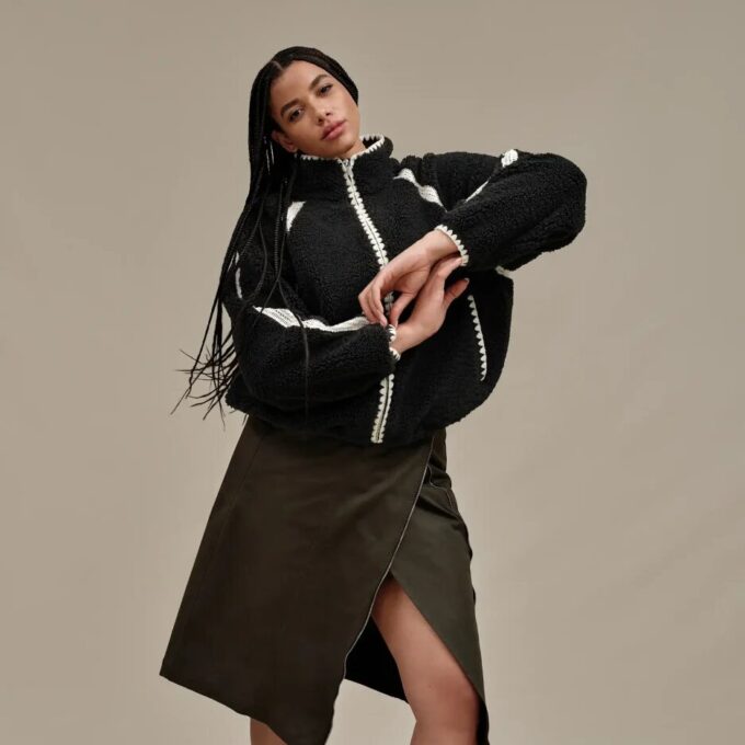 Nikia Crochet UGGfluff Jacket