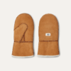 Sheepskin Mitten with Stitch Sheepskin Mitten with Stitch